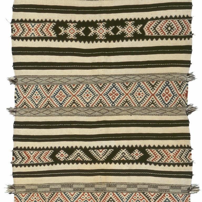 Moroccan Berber Handwoven Carpet For Sale at 1stDibs