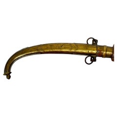 Handcrafted Moroccan Berber Khanjar Dagger with Sheath, 1890