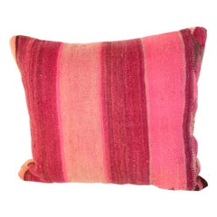 Vintage Moroccan Handwoven Berber Lumbar Pillow 