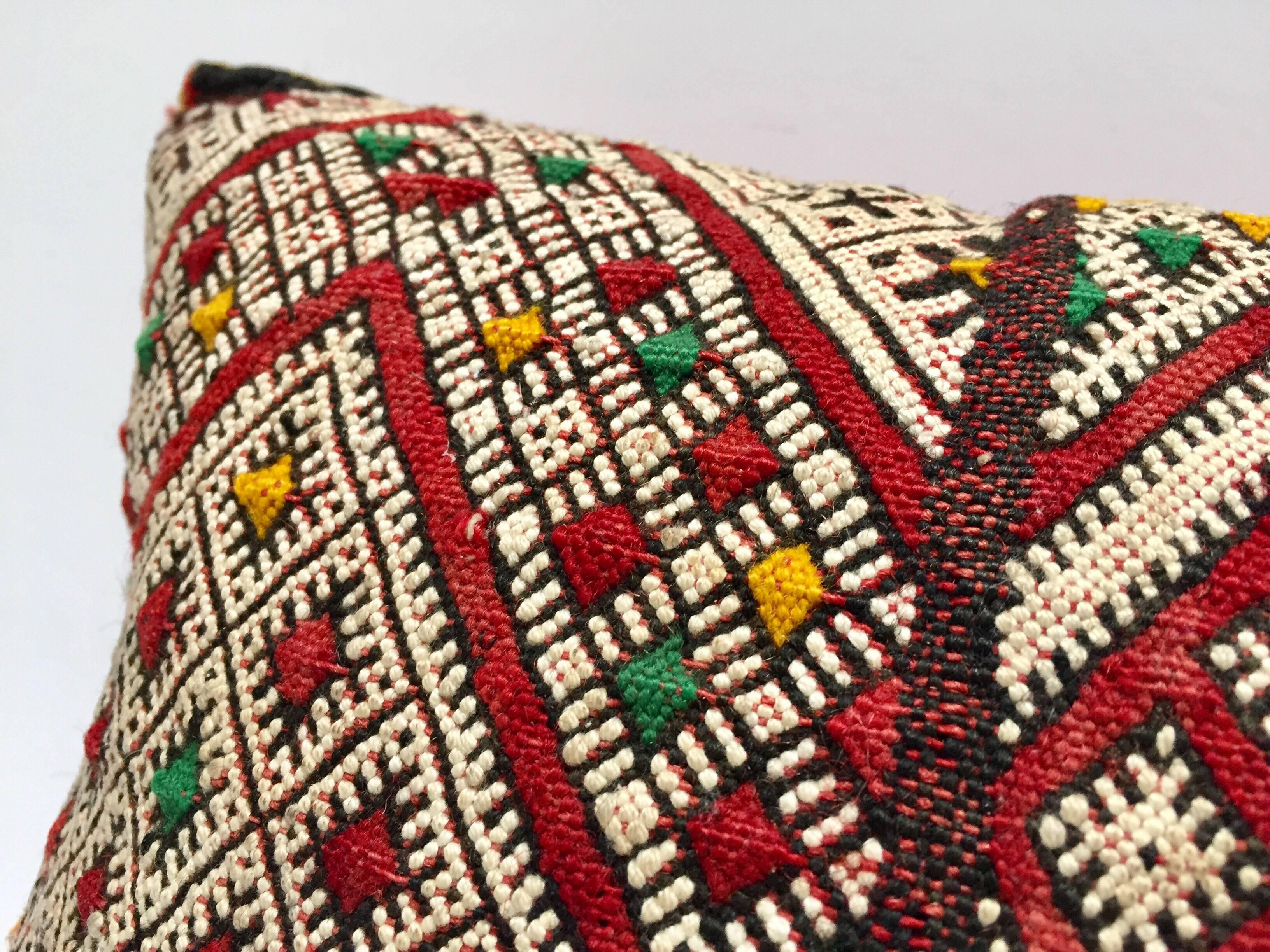 Moroccan African Berber Pillow with Tribal Designs 2