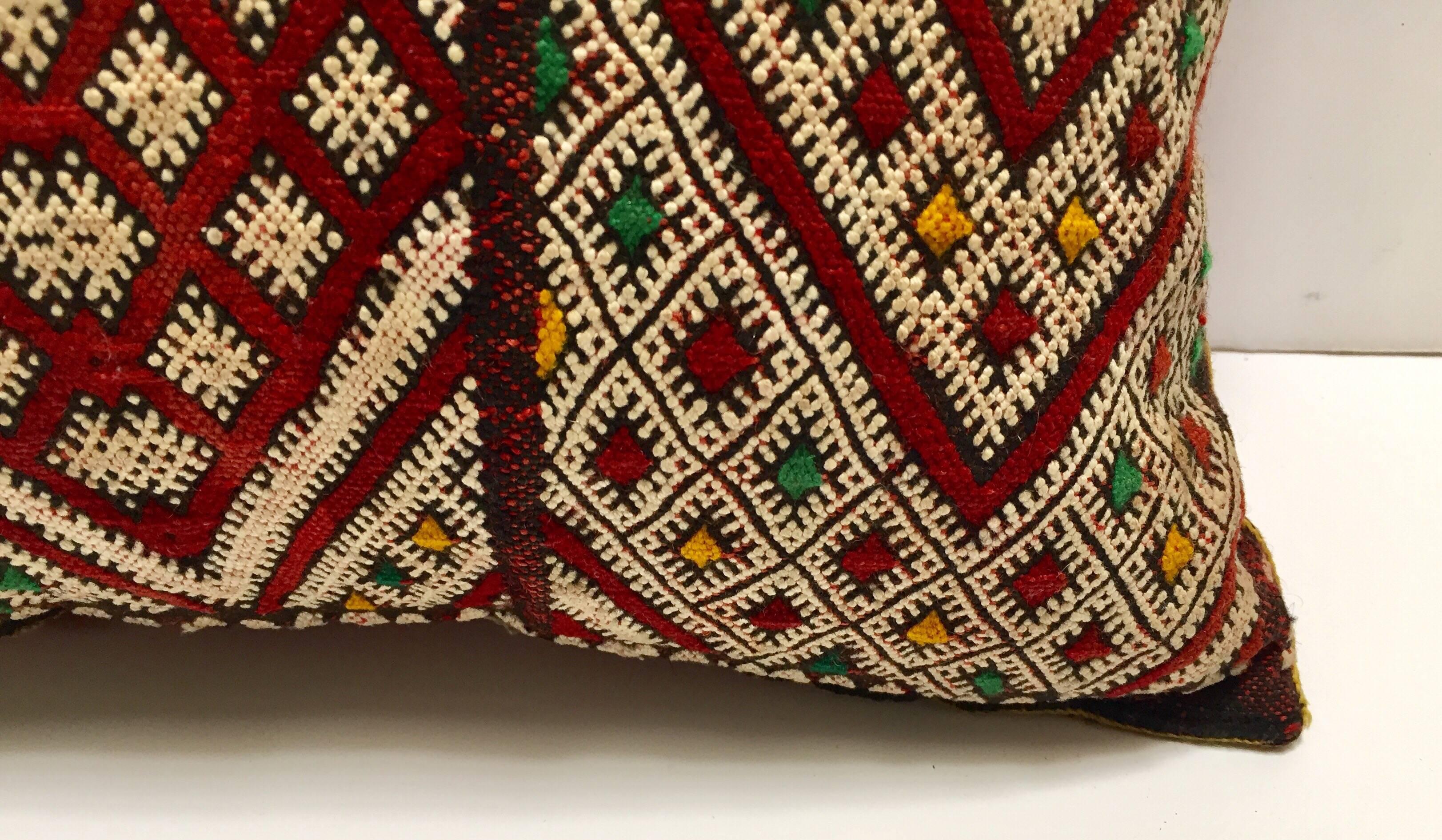 Moroccan African Berber Pillow with Tribal Designs 1
