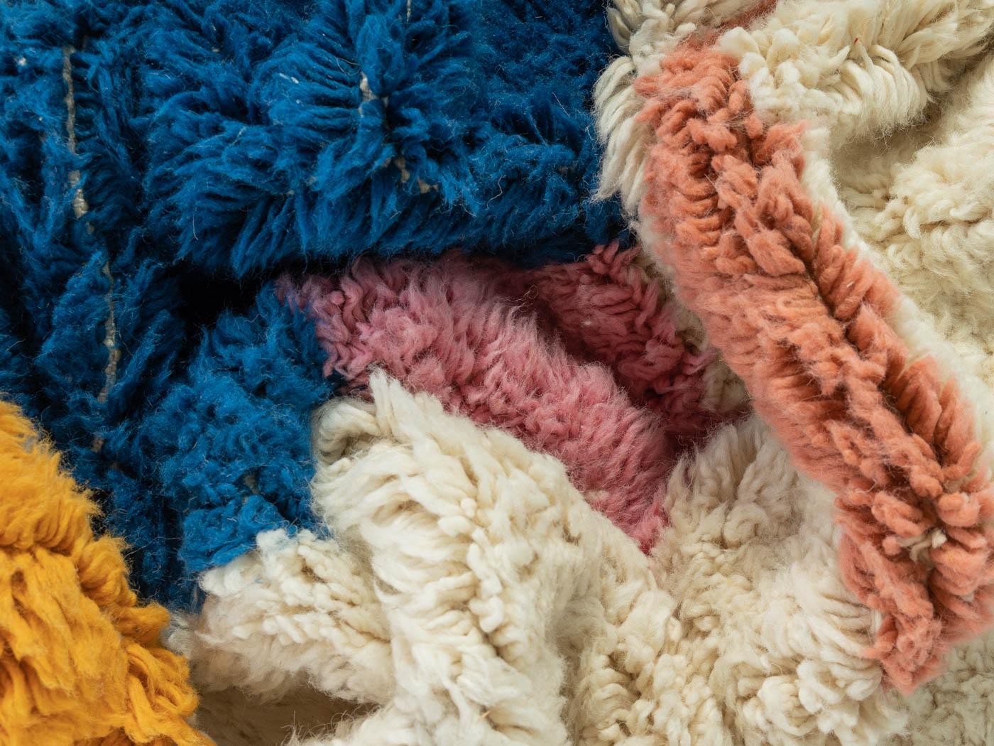 Marokkanischer Berberteppich Beni Ourain aus 100 % Wolle, handgefertigt im Zustand „Hervorragend“ im Angebot in Neuss, NW