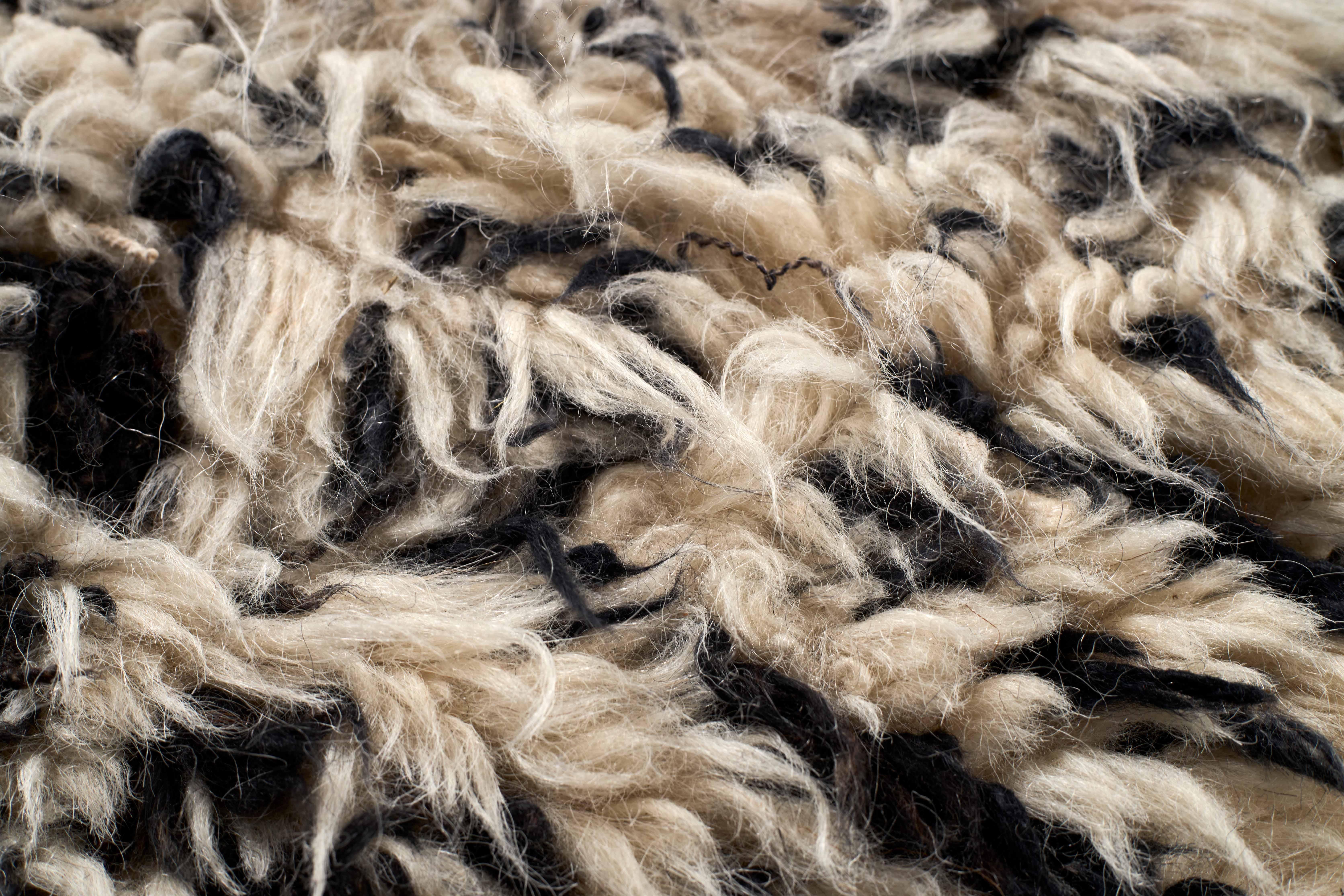 Organic Modern Moroccan Berber Rug For Sale