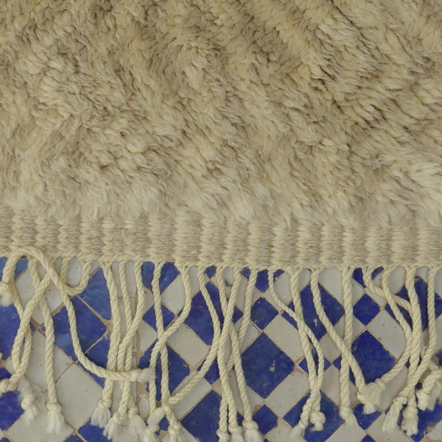 Wool Moroccan Berber Rug For Sale