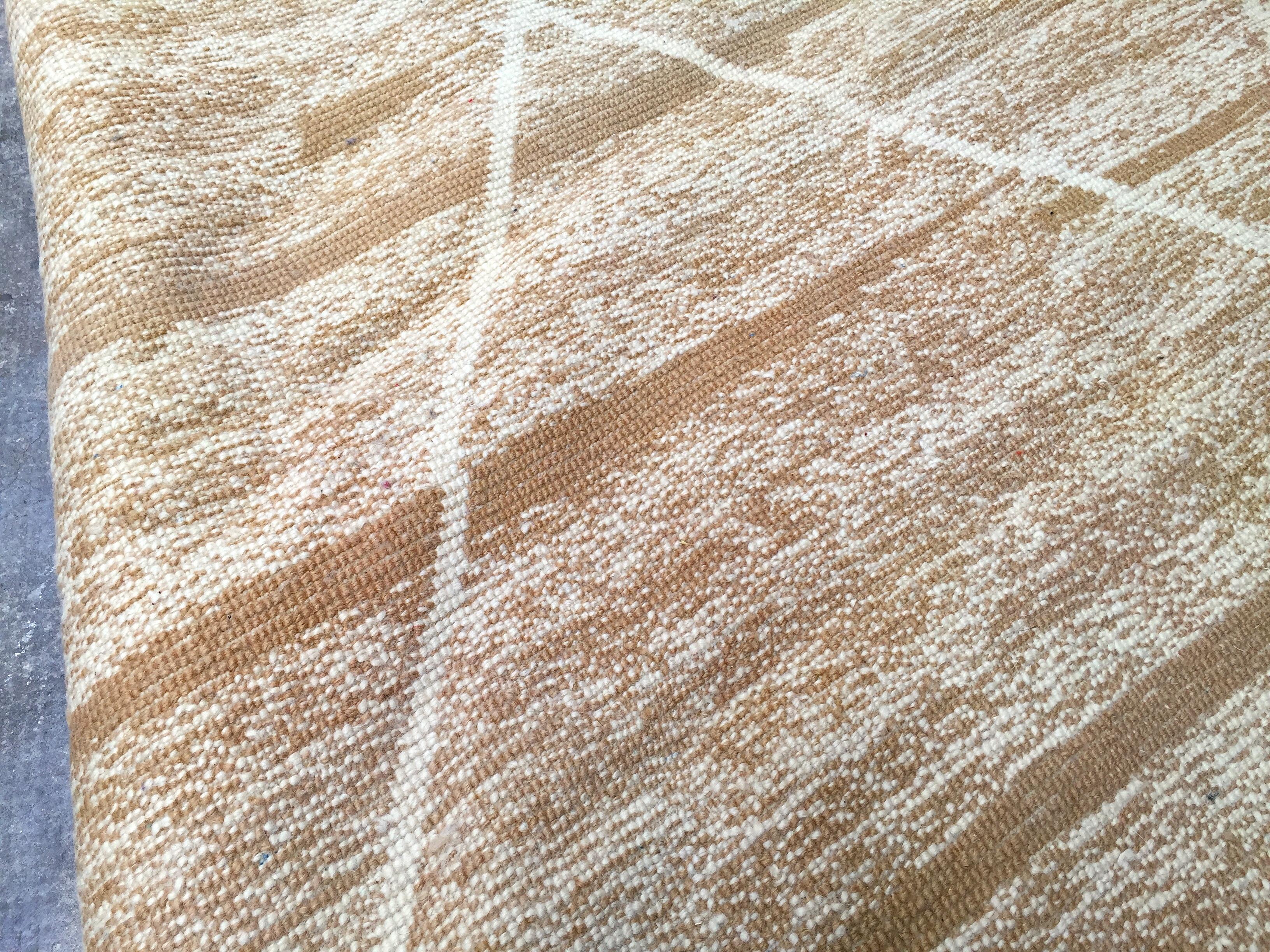 Moroccan Berber Rug, Middle Atlas Carpet, 100% Wool, Contemporary 4