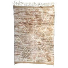 Moroccan Berber Rug, Middle Atlas Carpet, 100% Wool, Contemporary