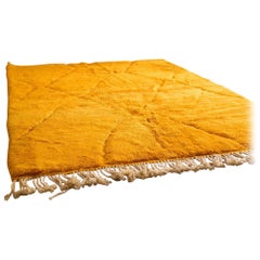 Moroccan Berber rug - Yellow #2