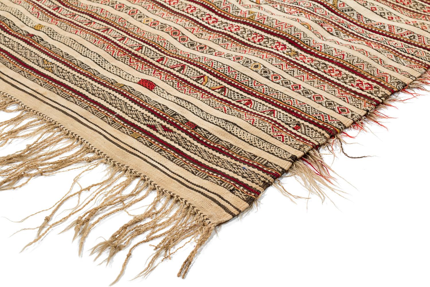 Primitive Moroccan Berber Tapestry