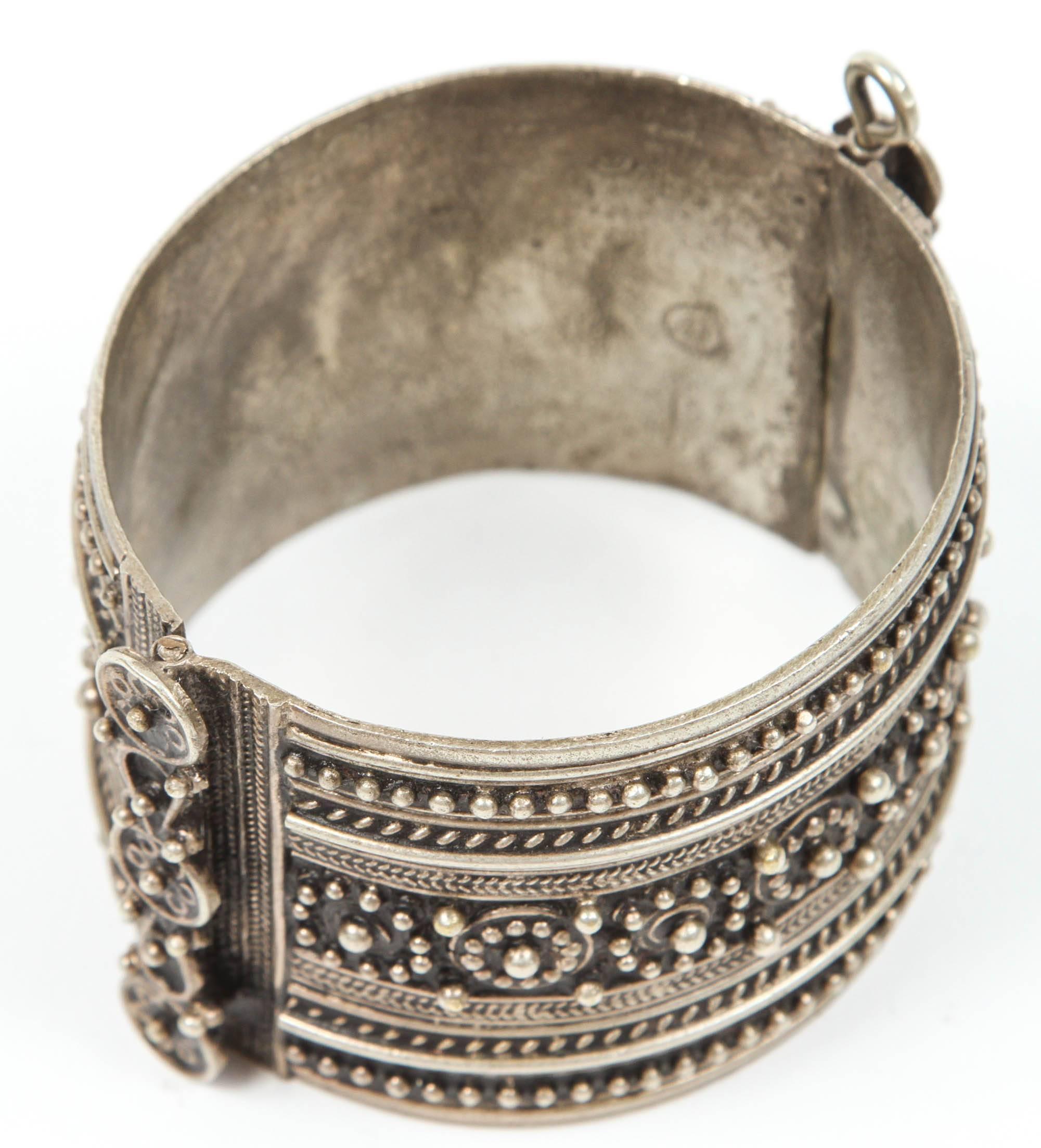 Moroccan Berber Tribal Cuff For Sale 3