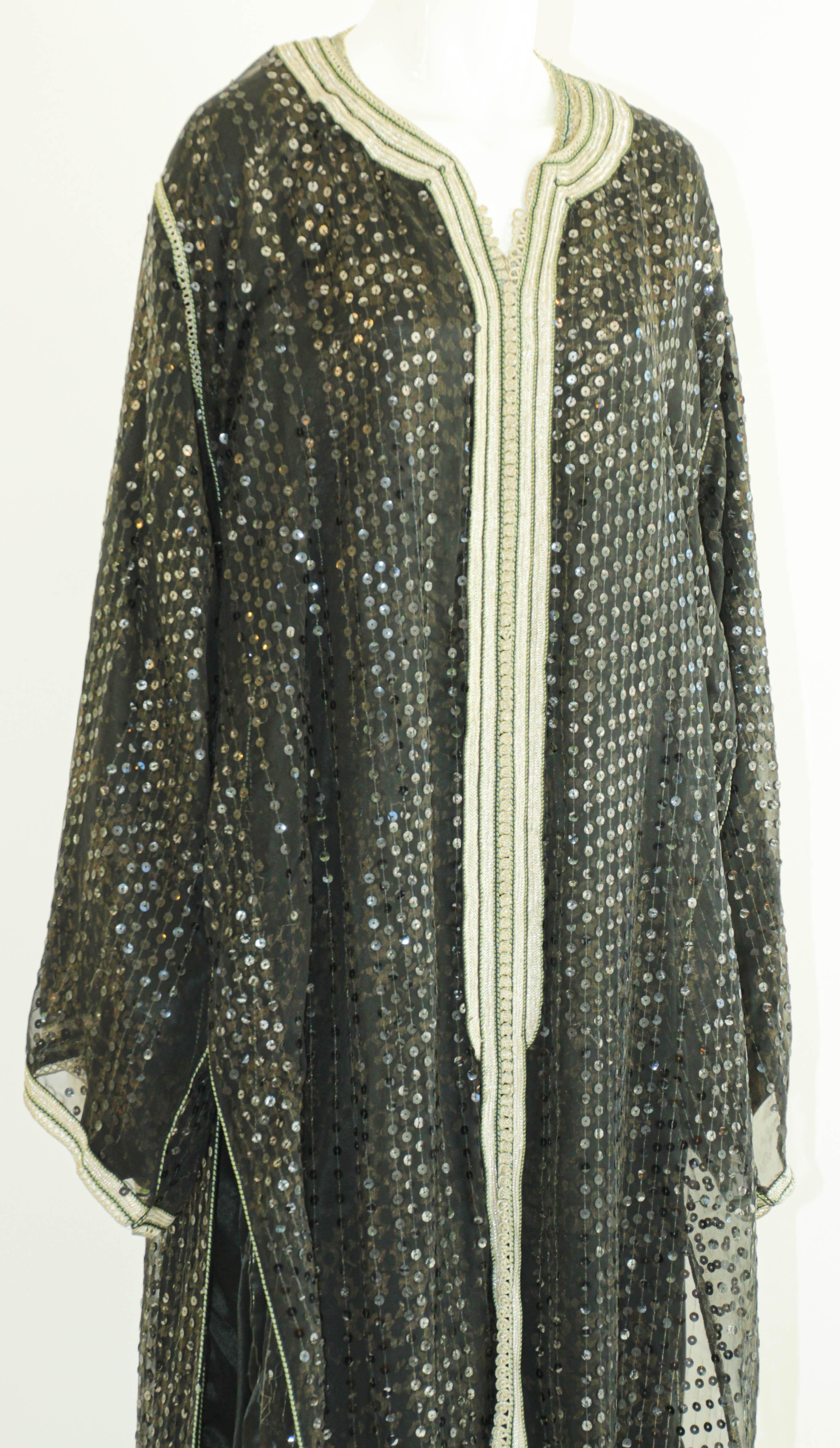 sequin caftan