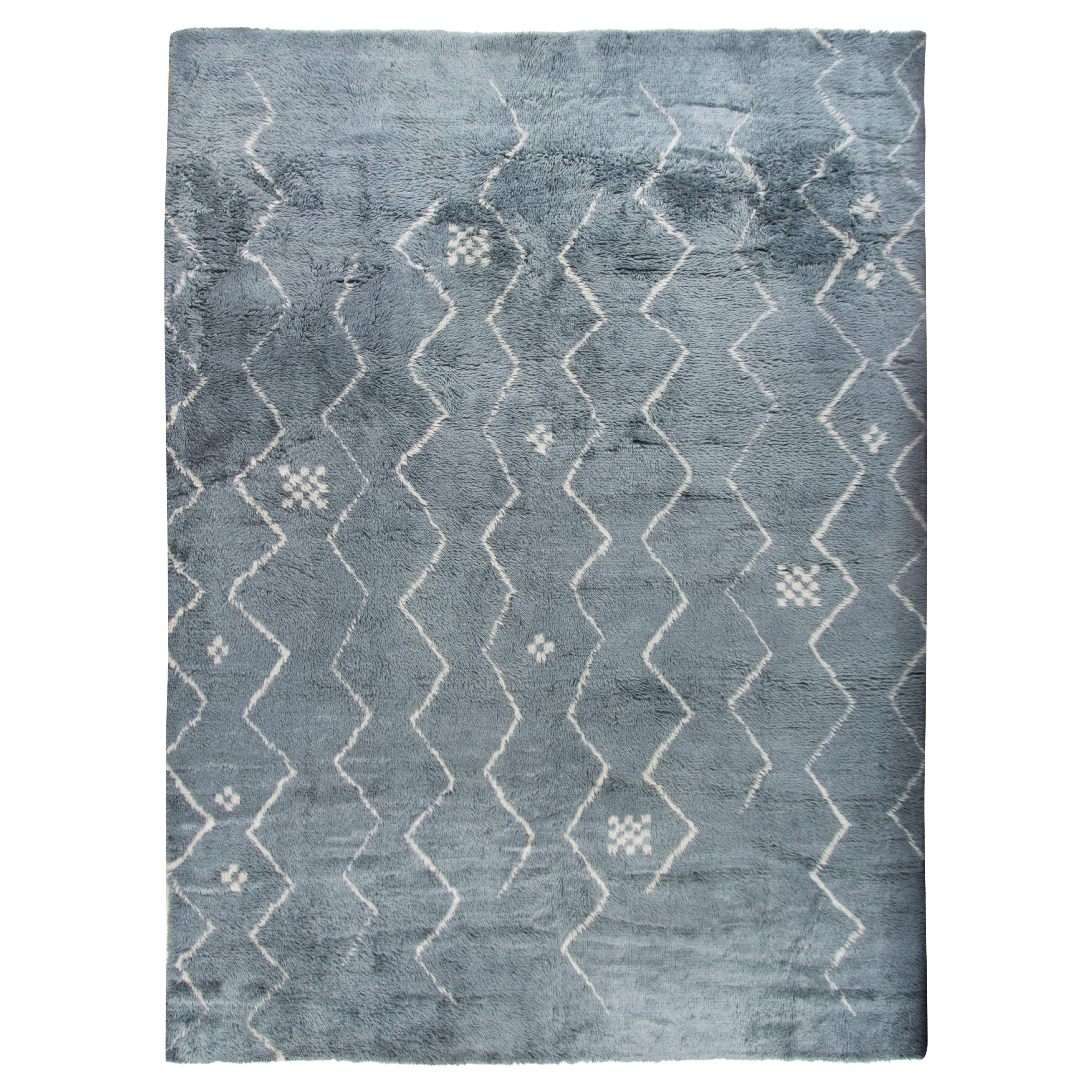 Tappeto Collectional Moroccan Blue Fluffy 10'8 X 14'5