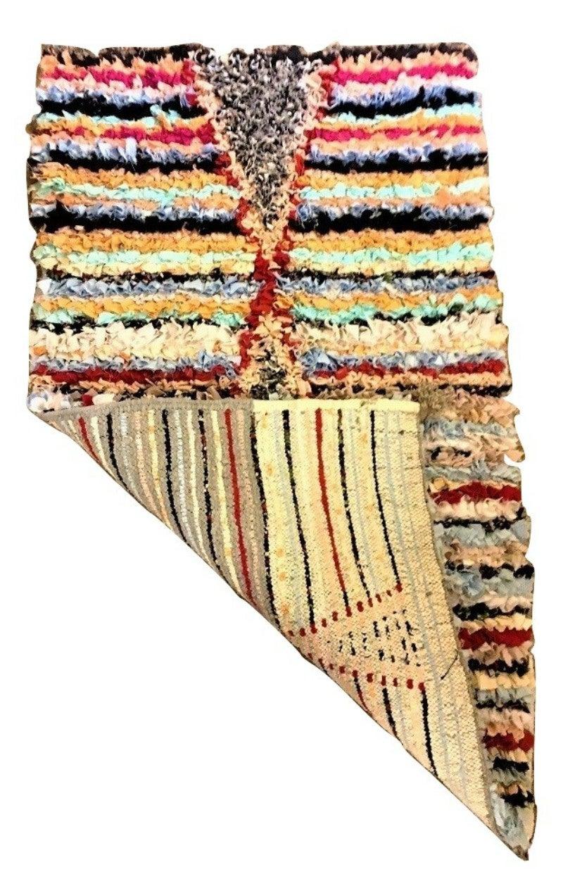 Ce tapis marocain Boho Chic de style 