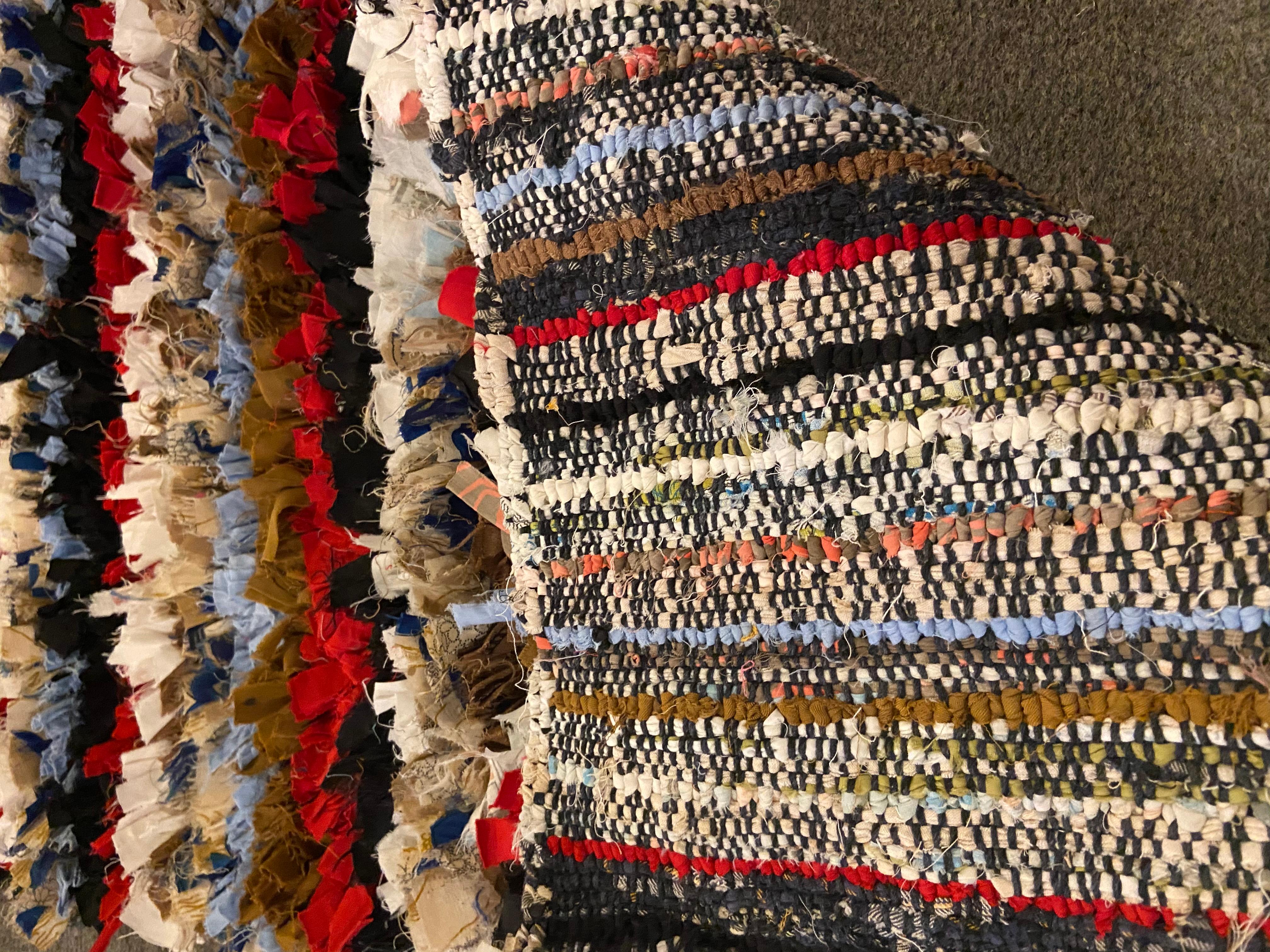 Bohème Petit tapis ou carpette marocain Boho Chic en vente