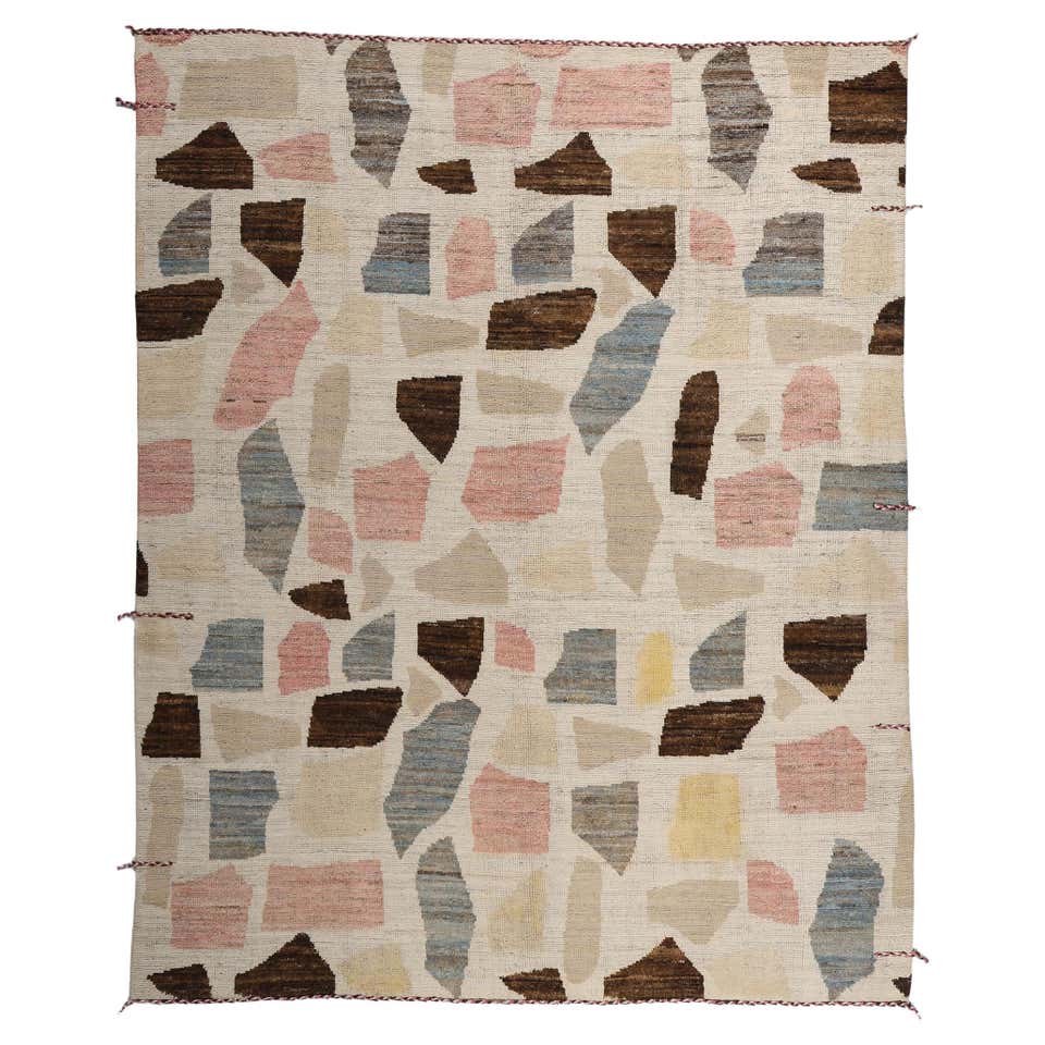 Boho-Mid Mod Chevron Moroccan Rug, Japandi Bohemian Meets Midcentury ...