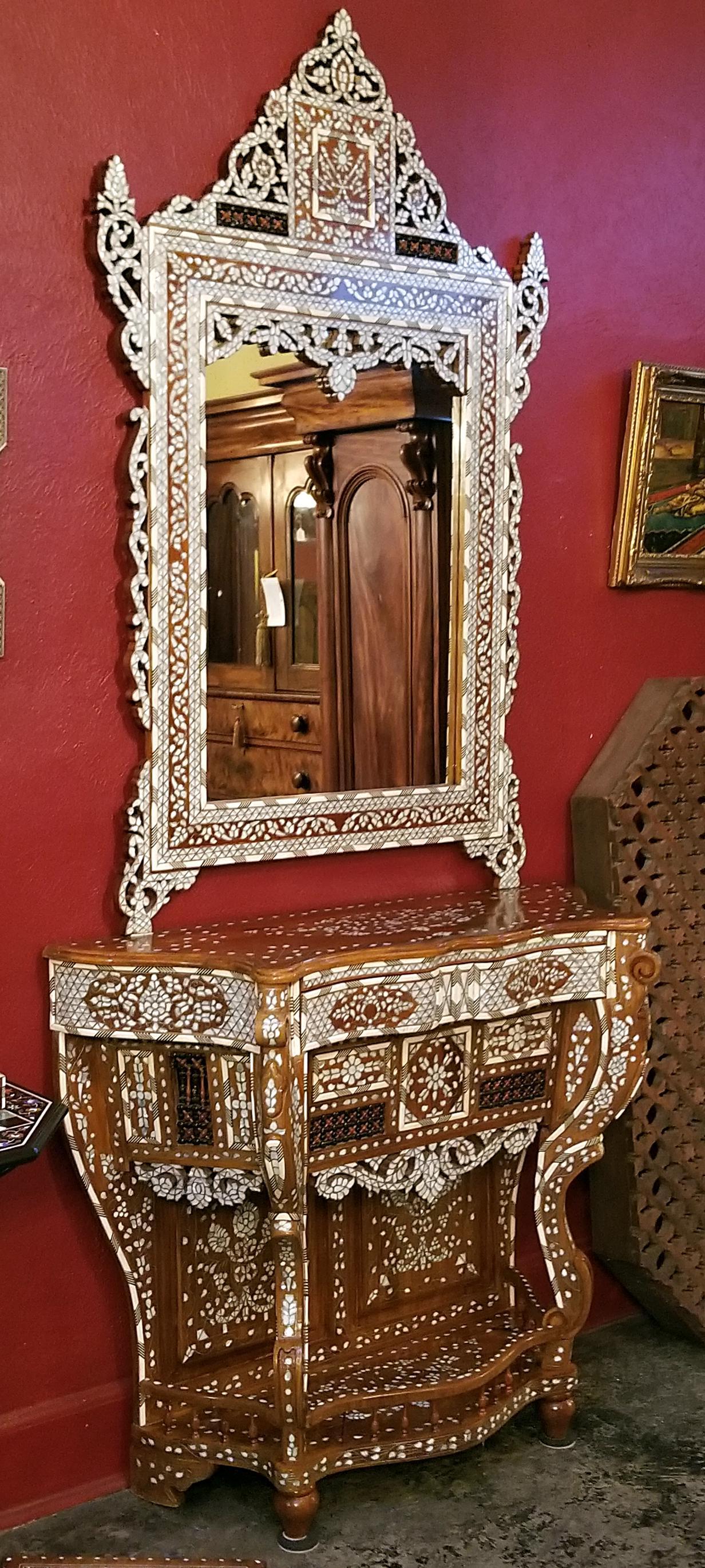 moroccan console