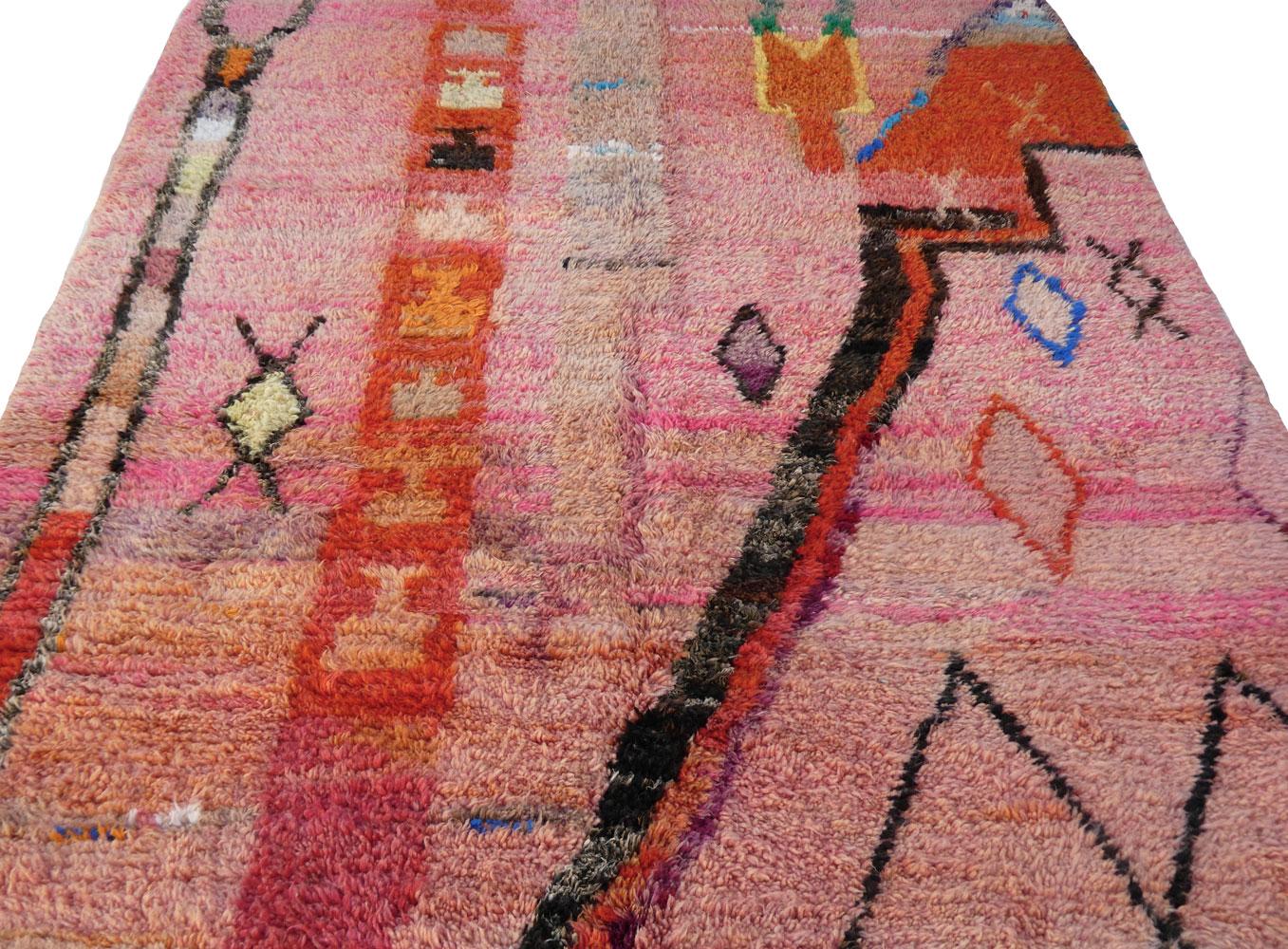 Alfombra Boujad marroquí  5'6 x 8'7 en venta 3