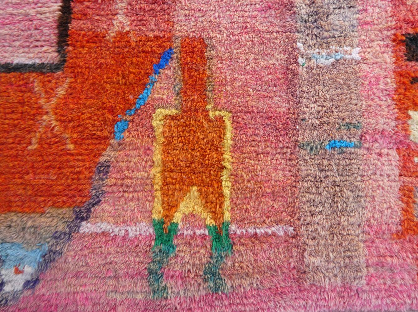 Alfombra Boujad marroquí  5'6 x 8'7 en venta 1