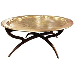 Moroccan Brass Coffee Table