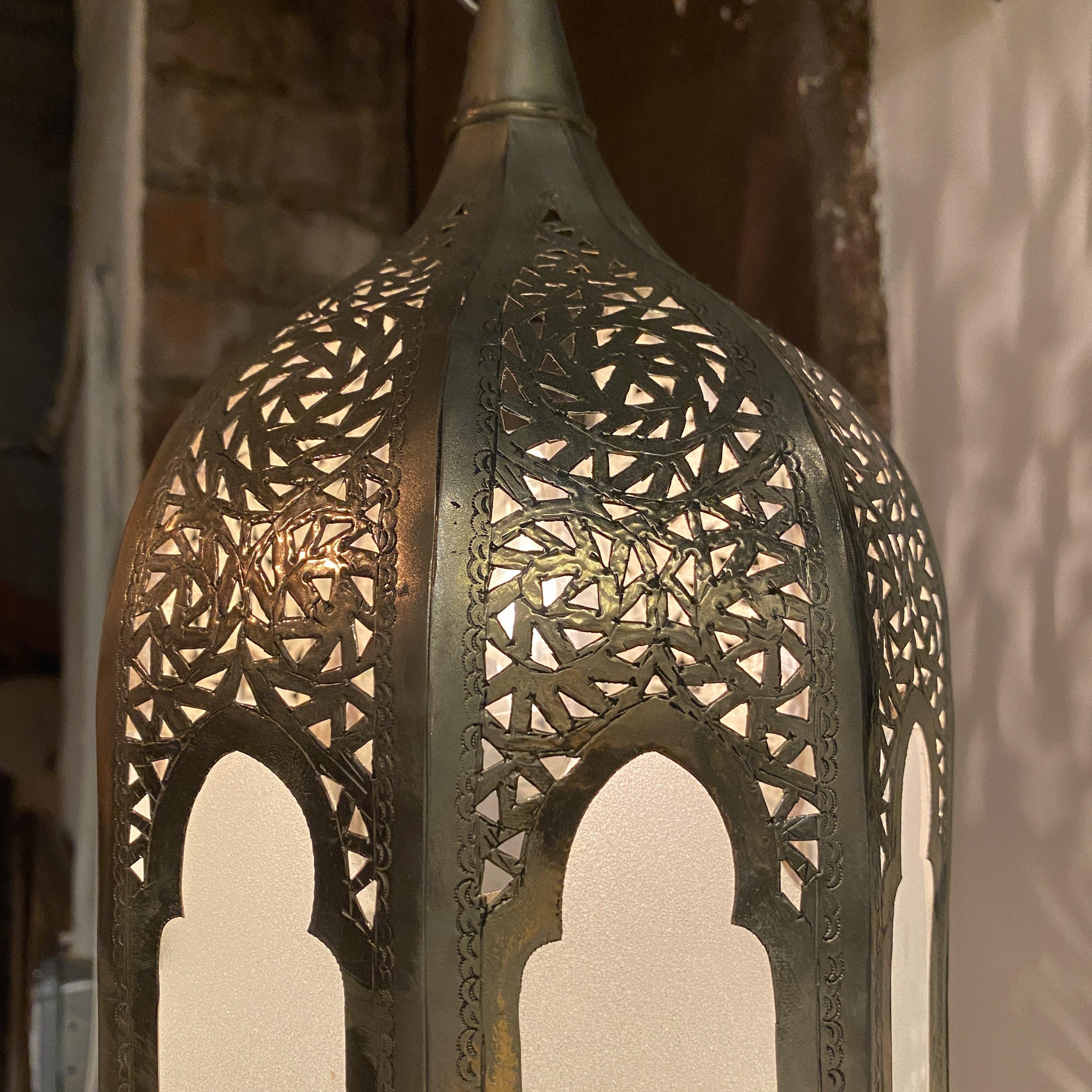brass moroccan lantern