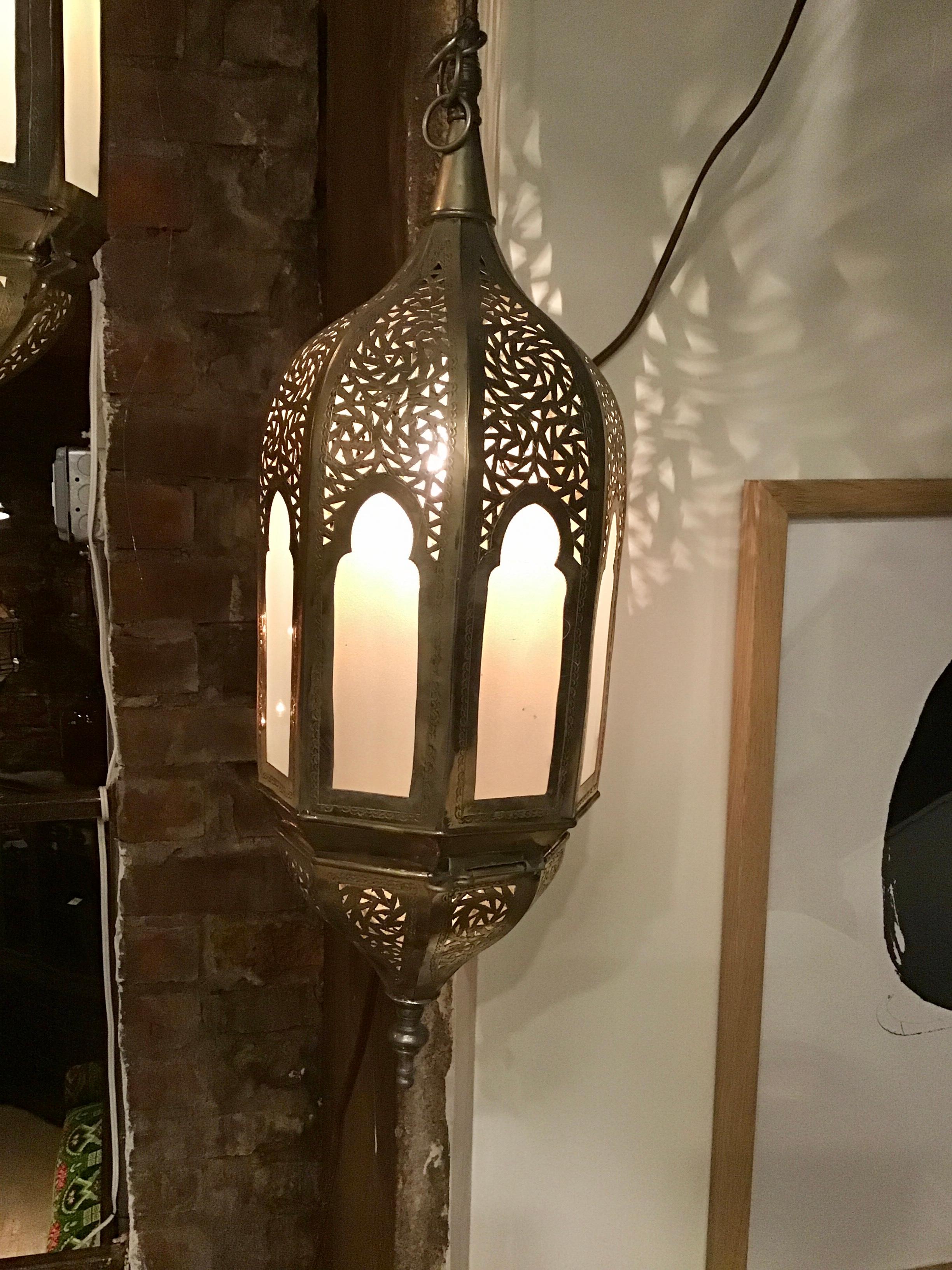 brass moroccan lanterns