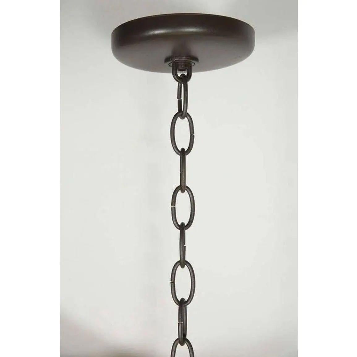 Lampadario moresco in bronzo marocchino in vendita 10