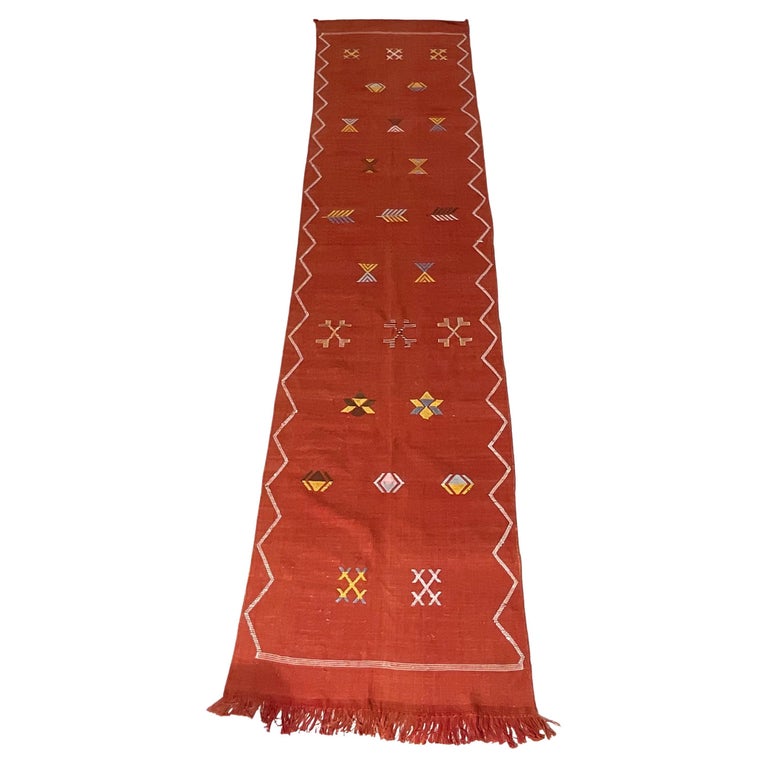 Marokkanischer Kaktus Seide Flachgewebe Kelim Lufer im Angebot bei 1stDibs  Deutschland