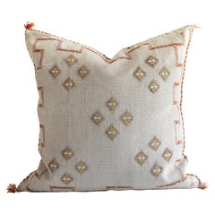 Moroccan Cactus Silk Sabra Pillow Cover