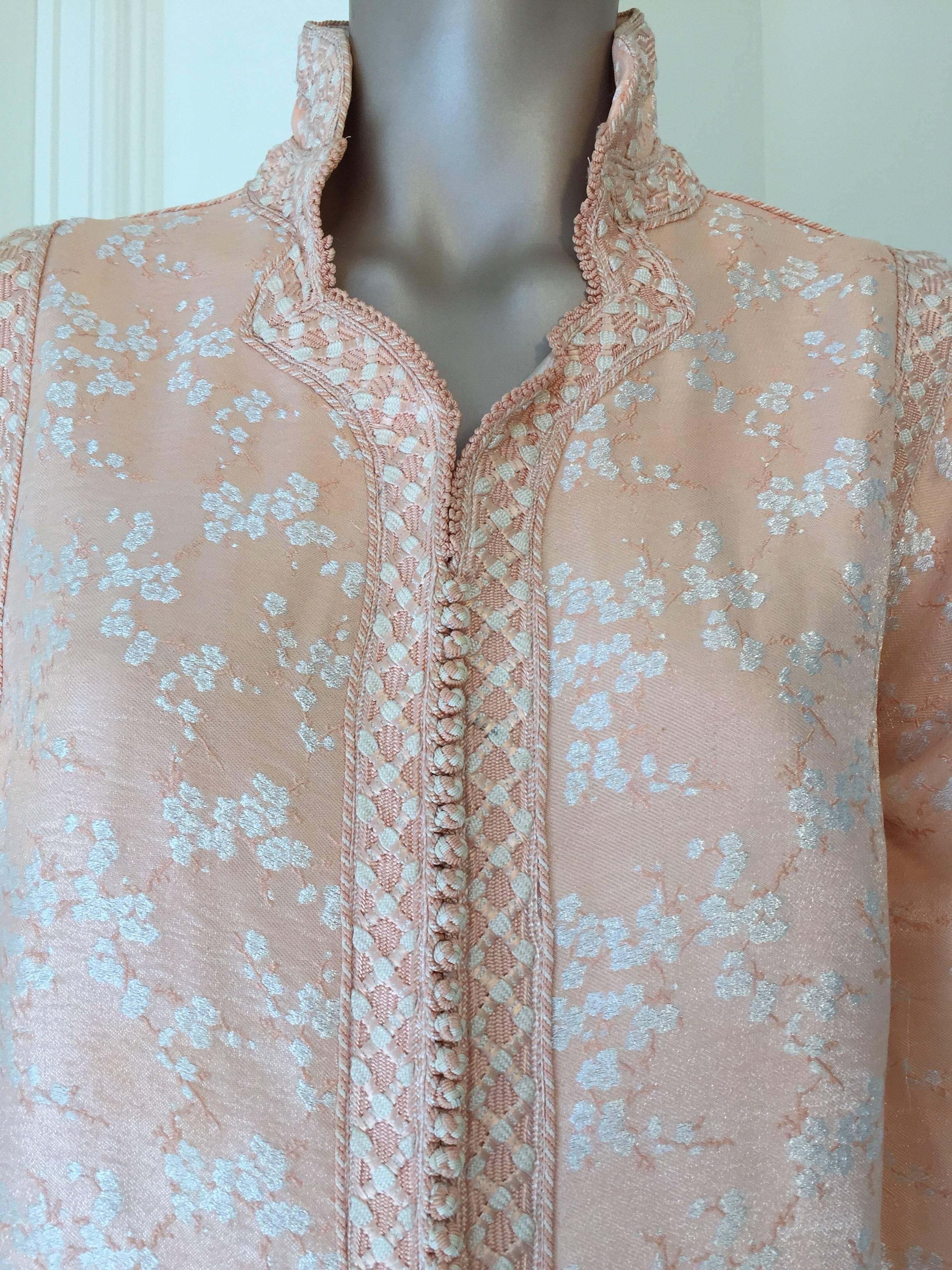 Caftán Marroquí Maxi Vestido Kaftán Hecho a Mano en Marruecos África en Bueno estado para la venta en North Hollywood, CA