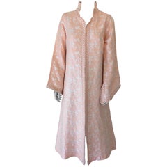 Caftano marocchino Maxi Abito Kaftan Fatto a mano in Marocco Nord Africa 1970