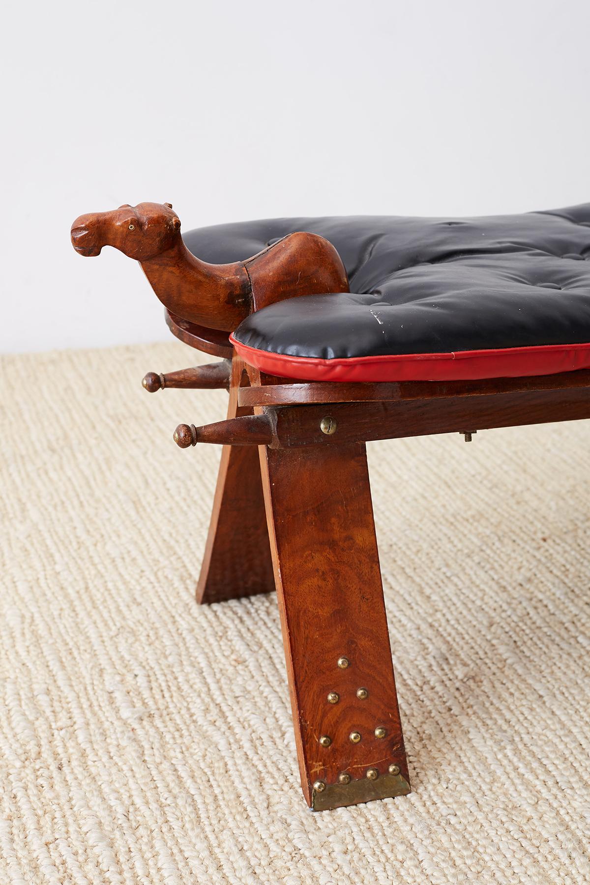 camel saddle cushion