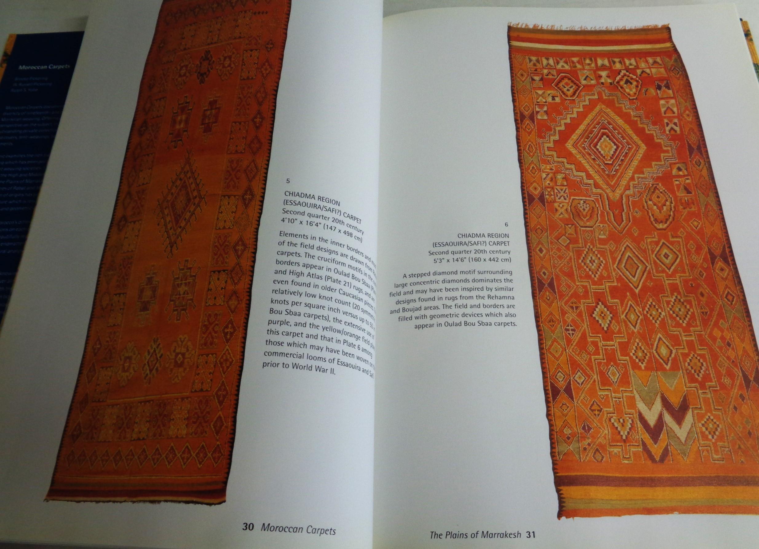  Moroccan Carpets: Pickering, Pickering, Yohe - Laurence King Hali Publications For Sale 4