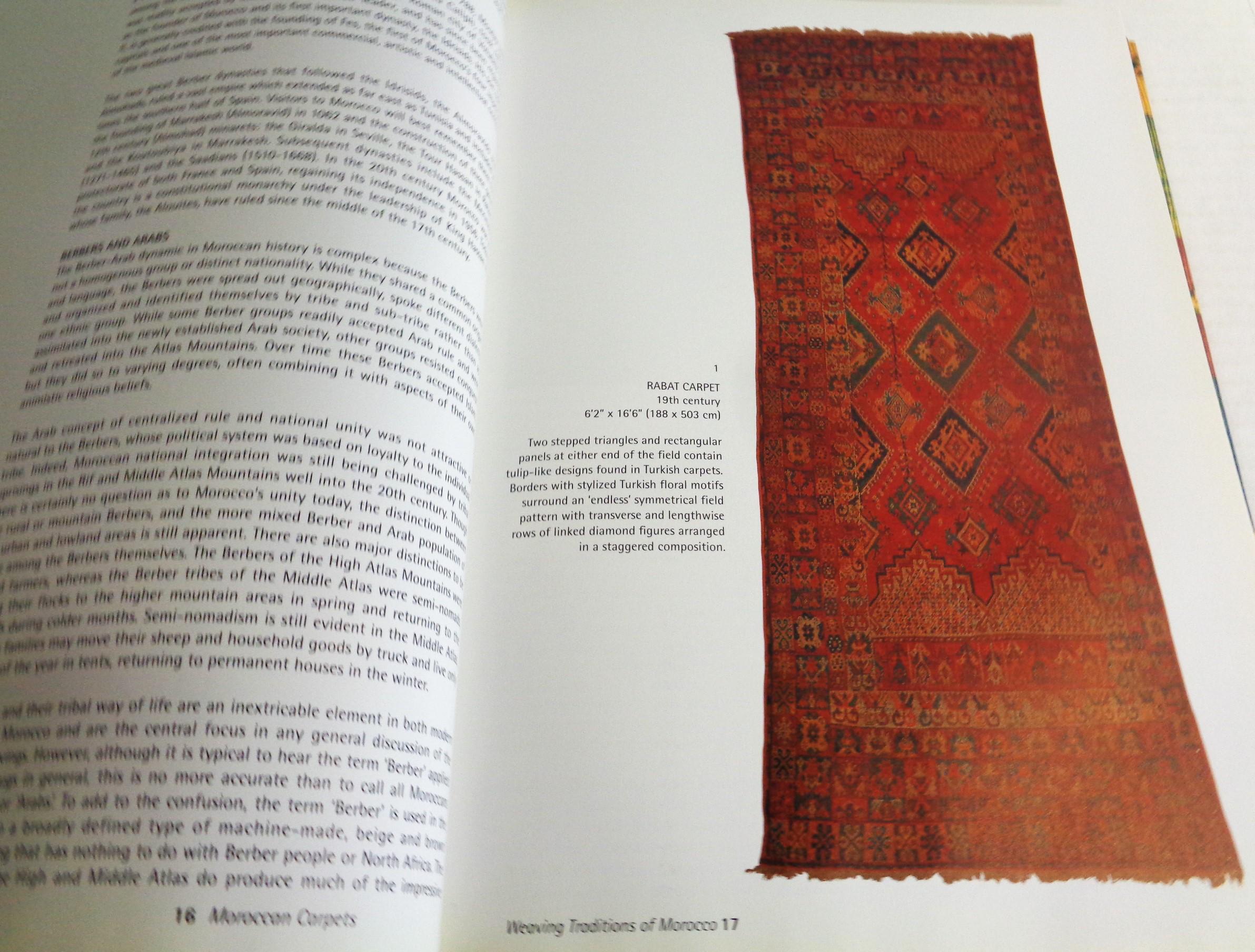  Moroccan Carpets: Pickering, Pickering, Yohe - Laurence King Hali Publications For Sale 7