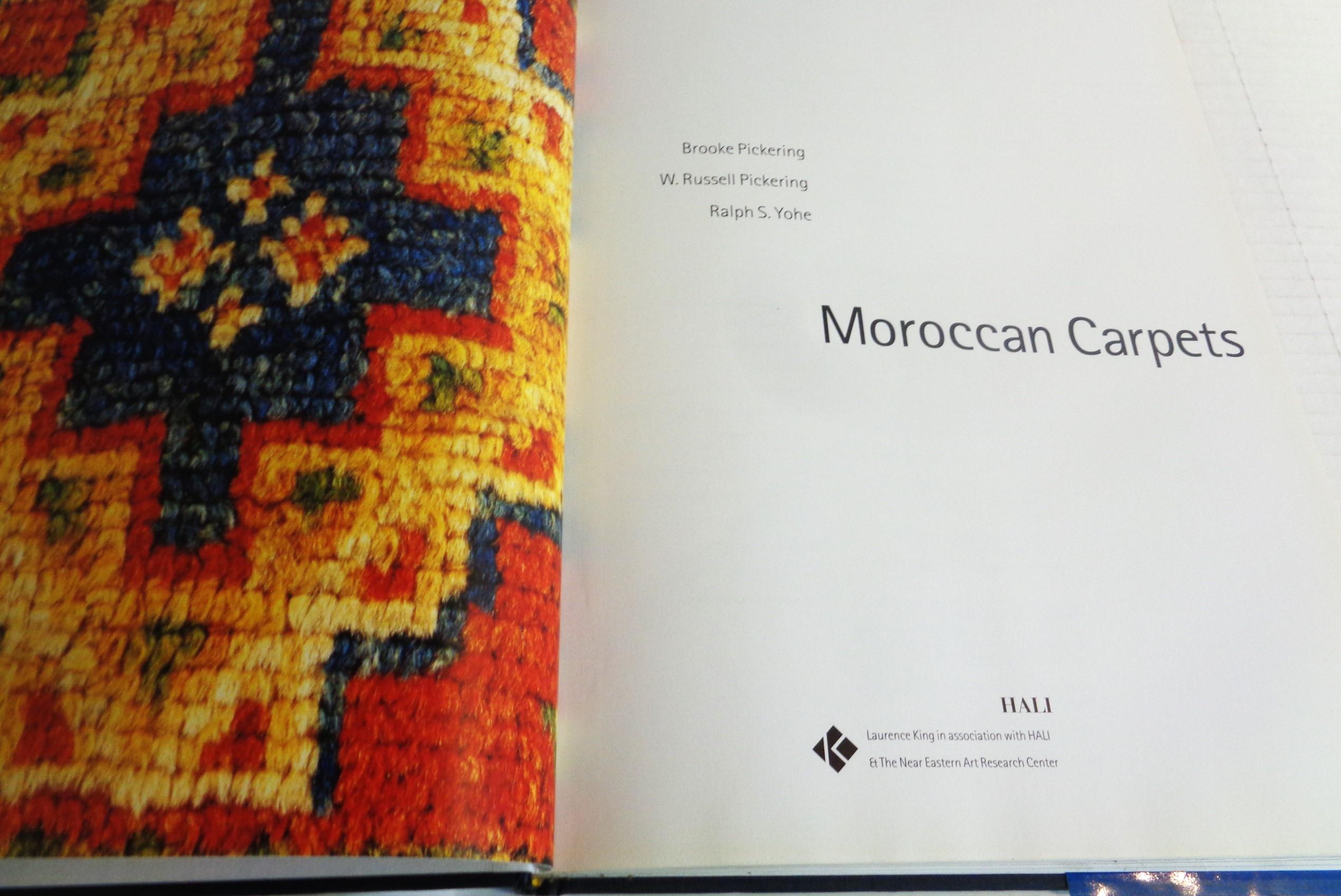  Moroccan Carpets: Pickering, Pickering, Yohe - Laurence King Hali Publications For Sale 1