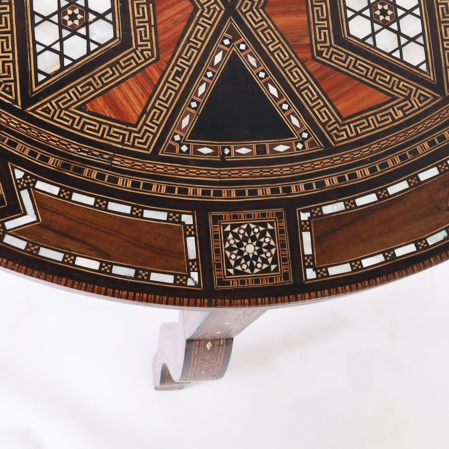 20th Century Moroccan Center or Occasional Table or Stand For Sale