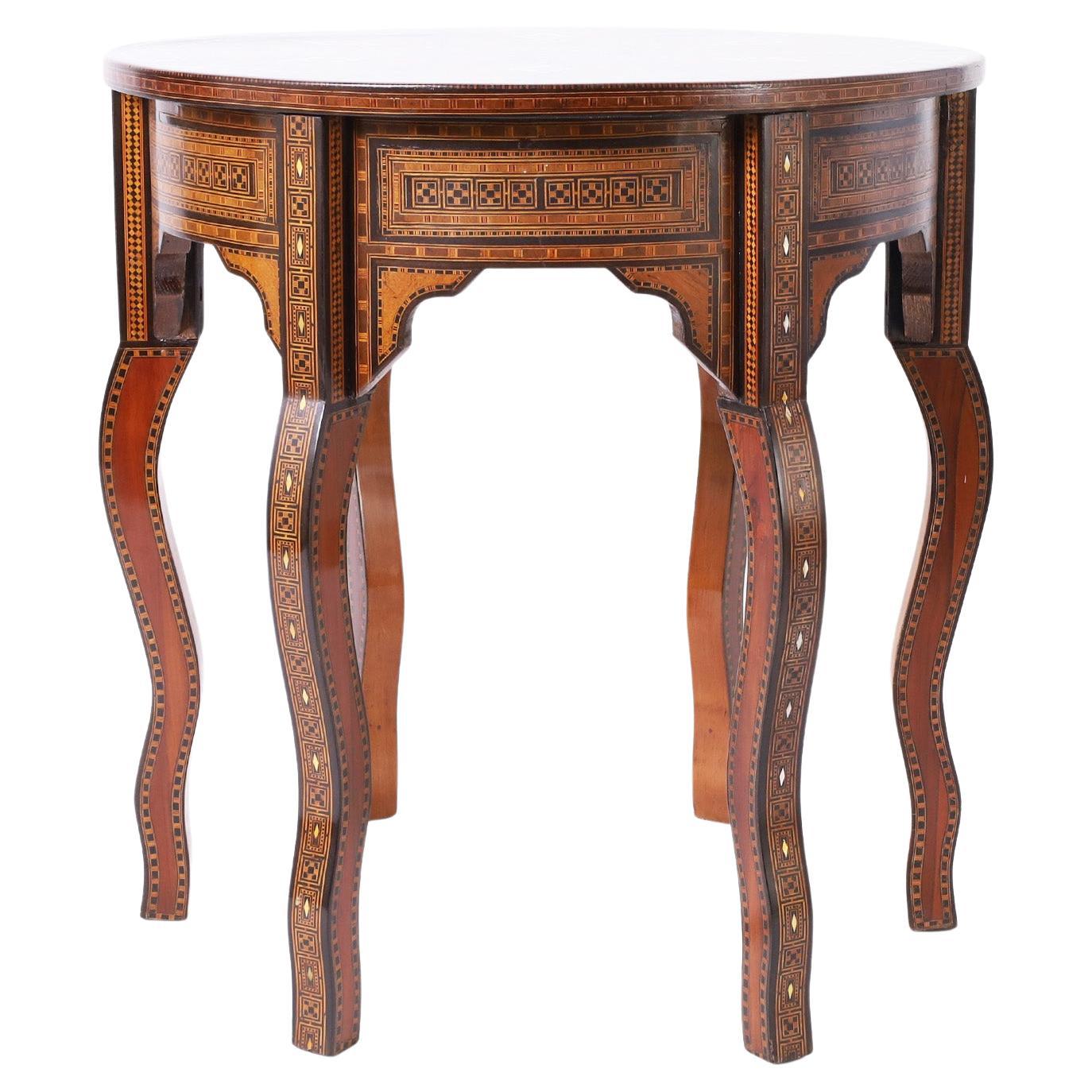 Moroccan Center or Occasional Table or Stand For Sale