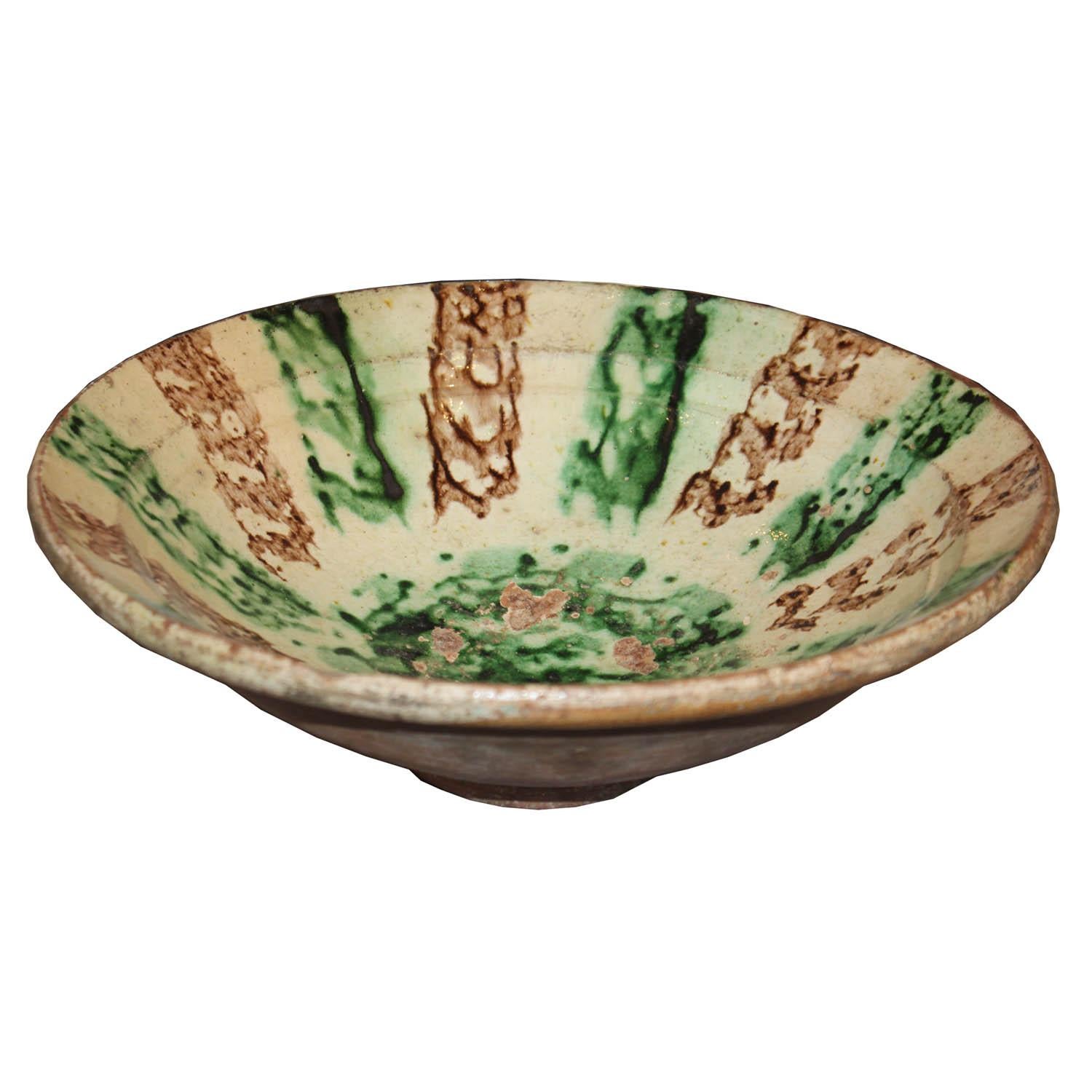 Moroccan Ceramic Bowl For Sale 4