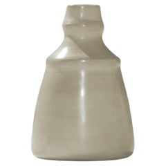 Moroccan Ceramic Hamou Vase - Egg Shell