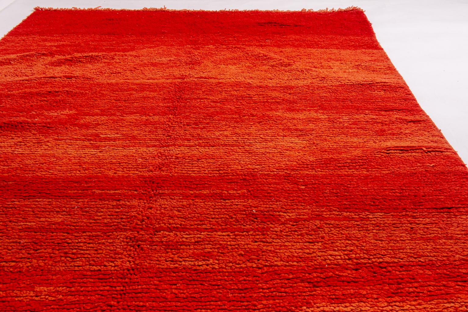 Moroccan Chichawa Red Runner For Sale 1