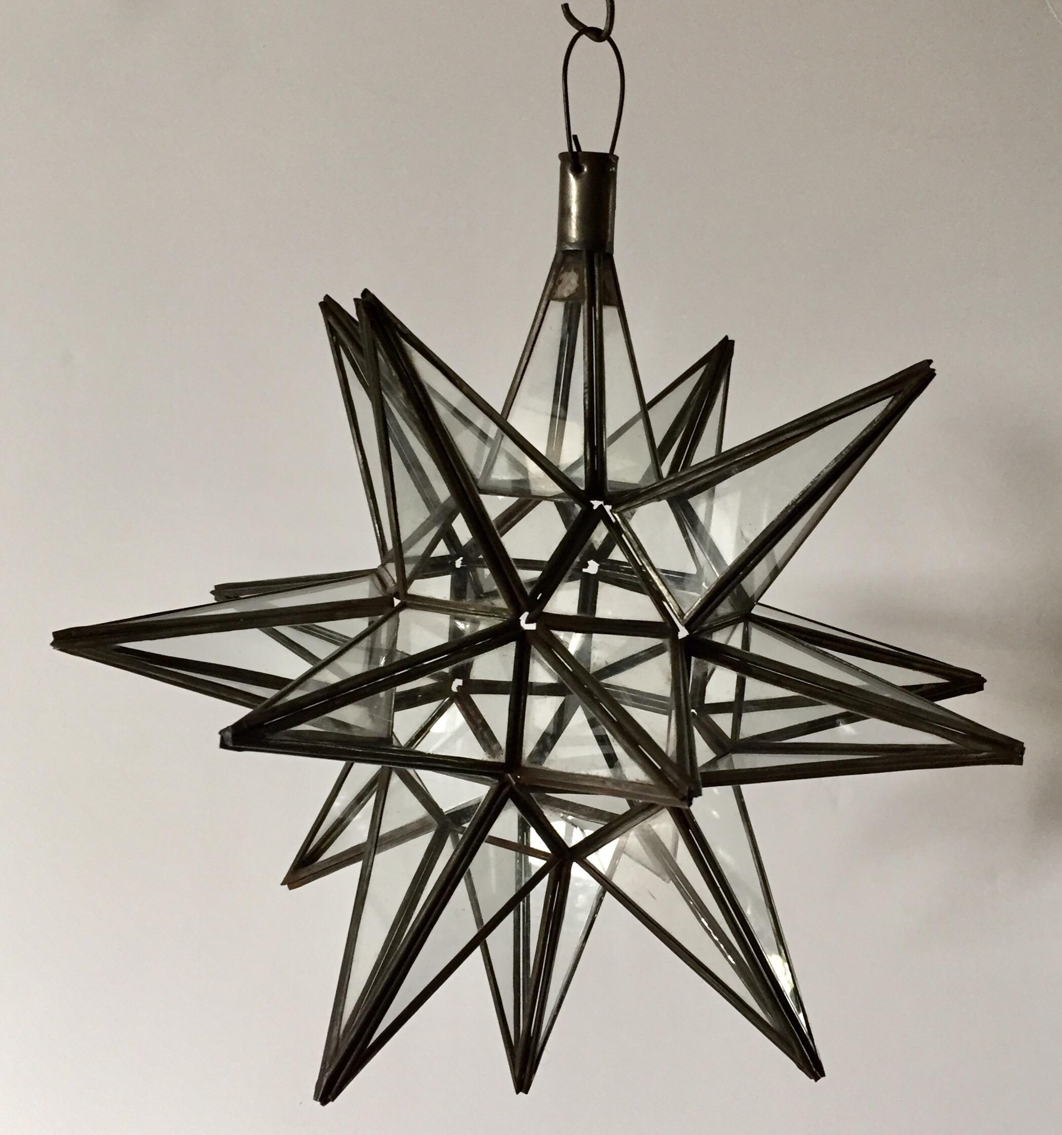 glass star lanterns