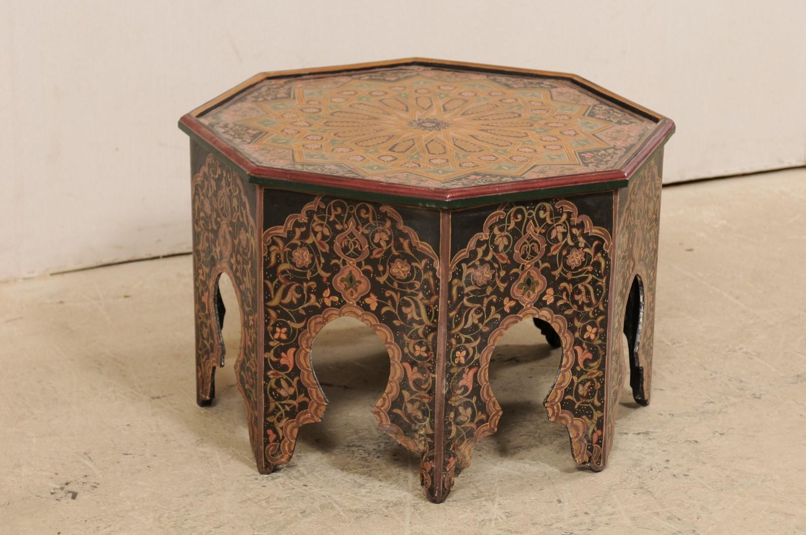 moroccan tea table