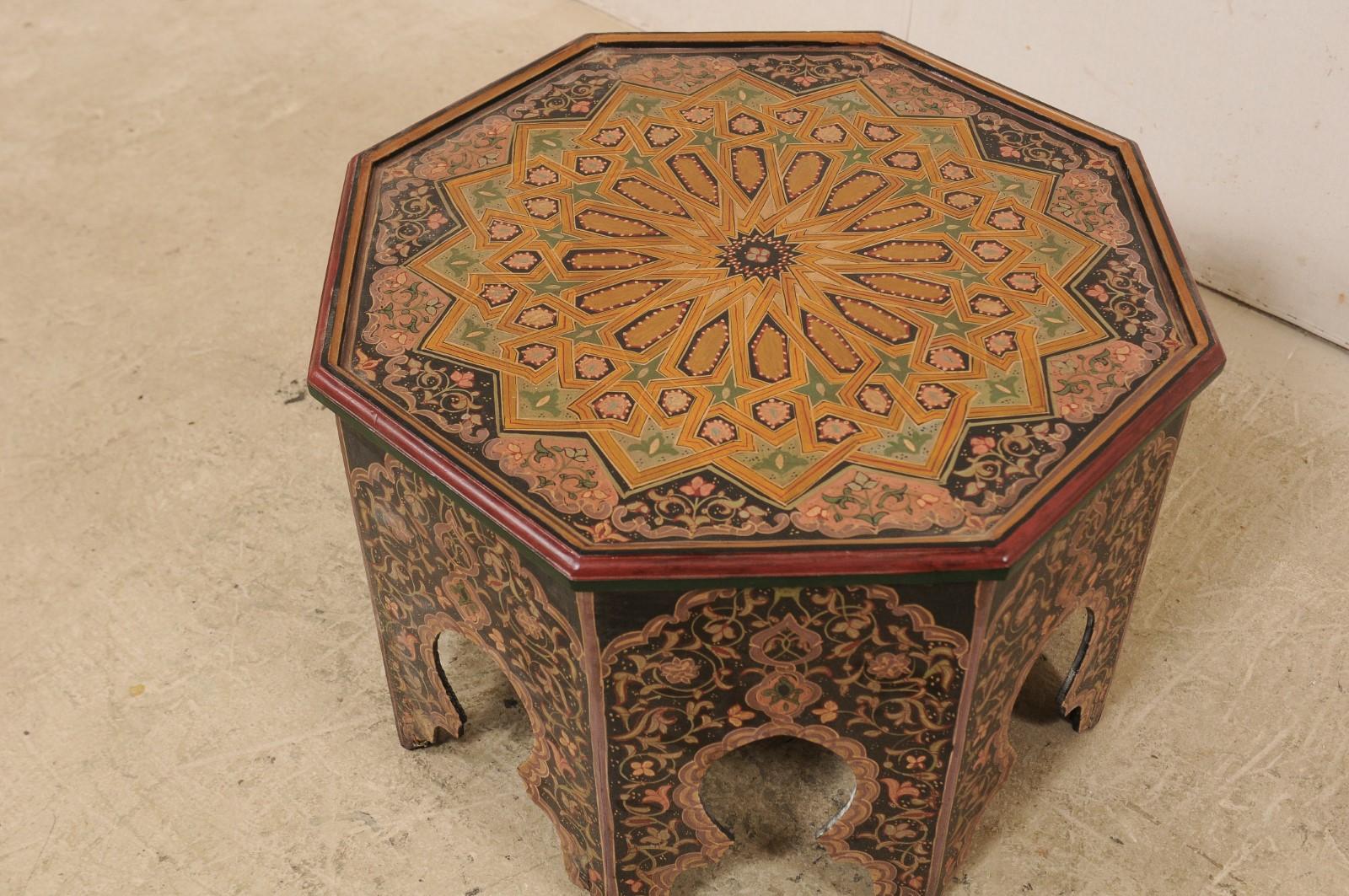 moroccan style coffee table