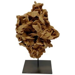 Moroccan Desert Rose Sculpture, Contemporary