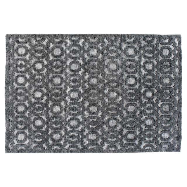 High-Low Diamond Pattern Rug For Sale at 1stDibs | diamond pattern wool ...