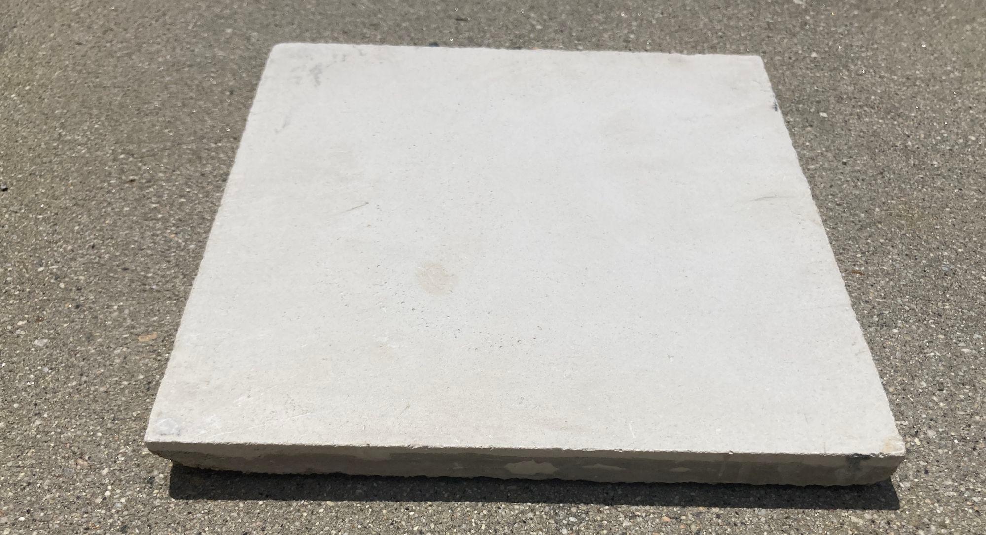 Moroccan Encaustic Cement Tile in Antique White Color For Sale 5