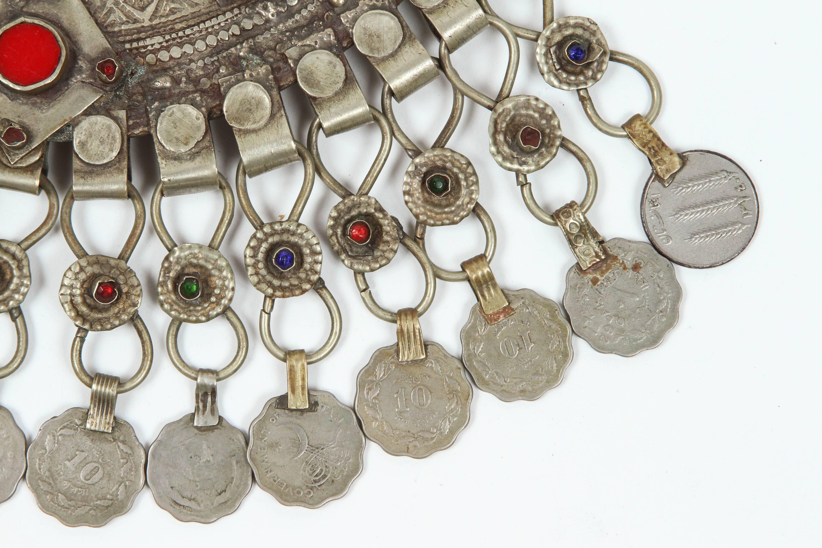 Gargantilla de joyería étnica marroquí de plata en Bueno estado para la venta en North Hollywood, CA