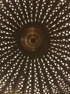 Moroccan Extravagant Copper Lantern, J.A.