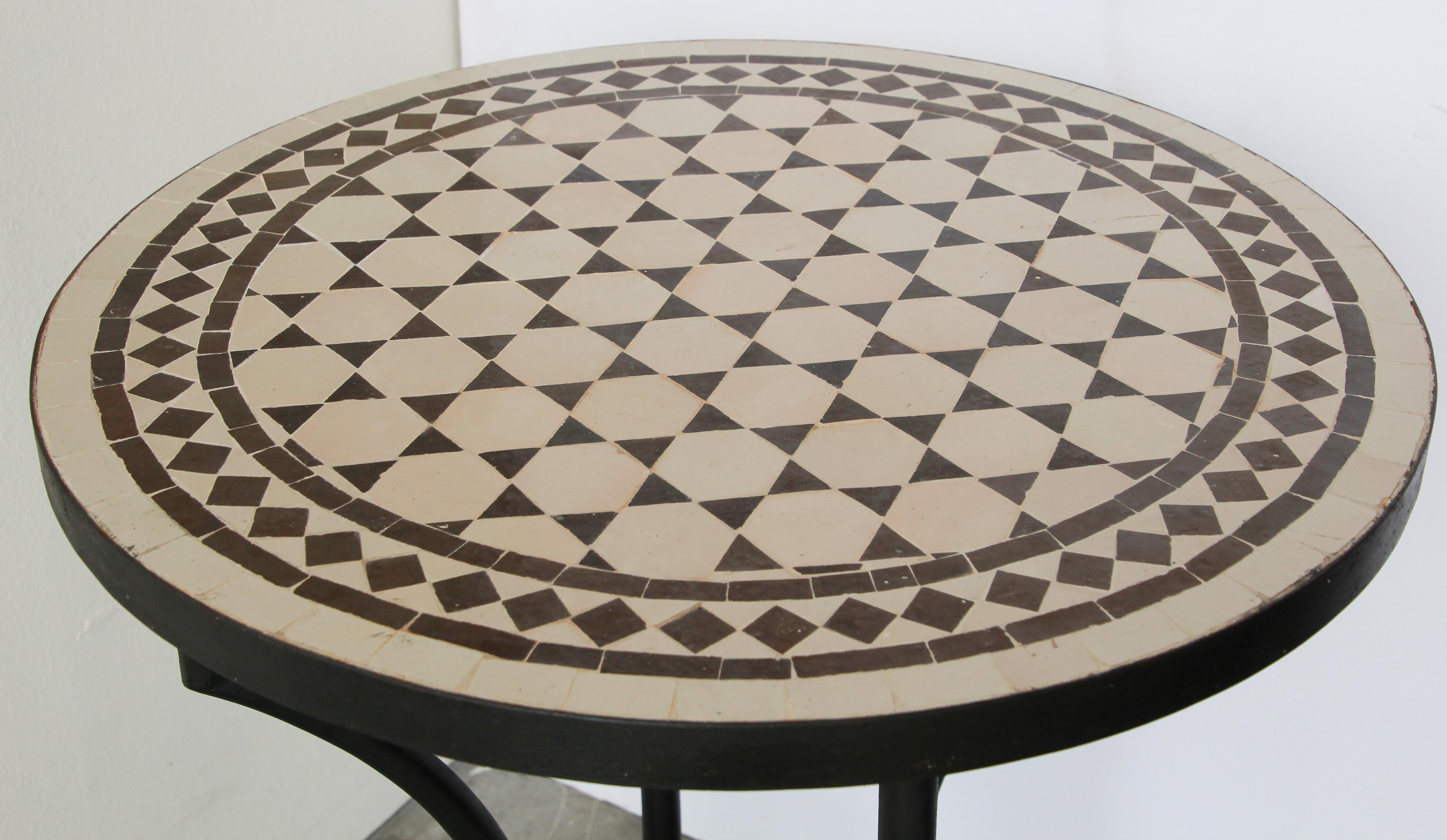 Moroccan Fez Mosaic Bistro Table 6