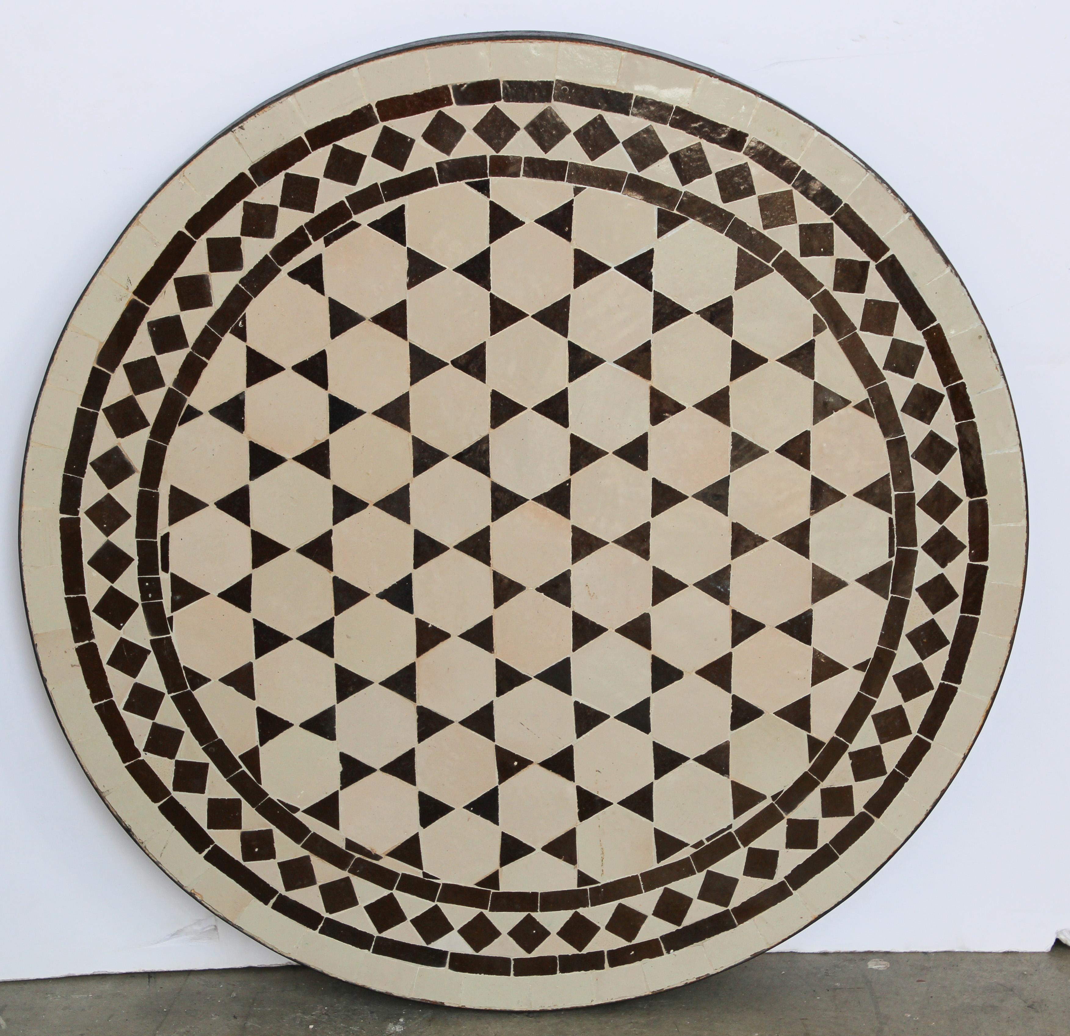 Moroccan Fez Mosaic Bistro Table 10