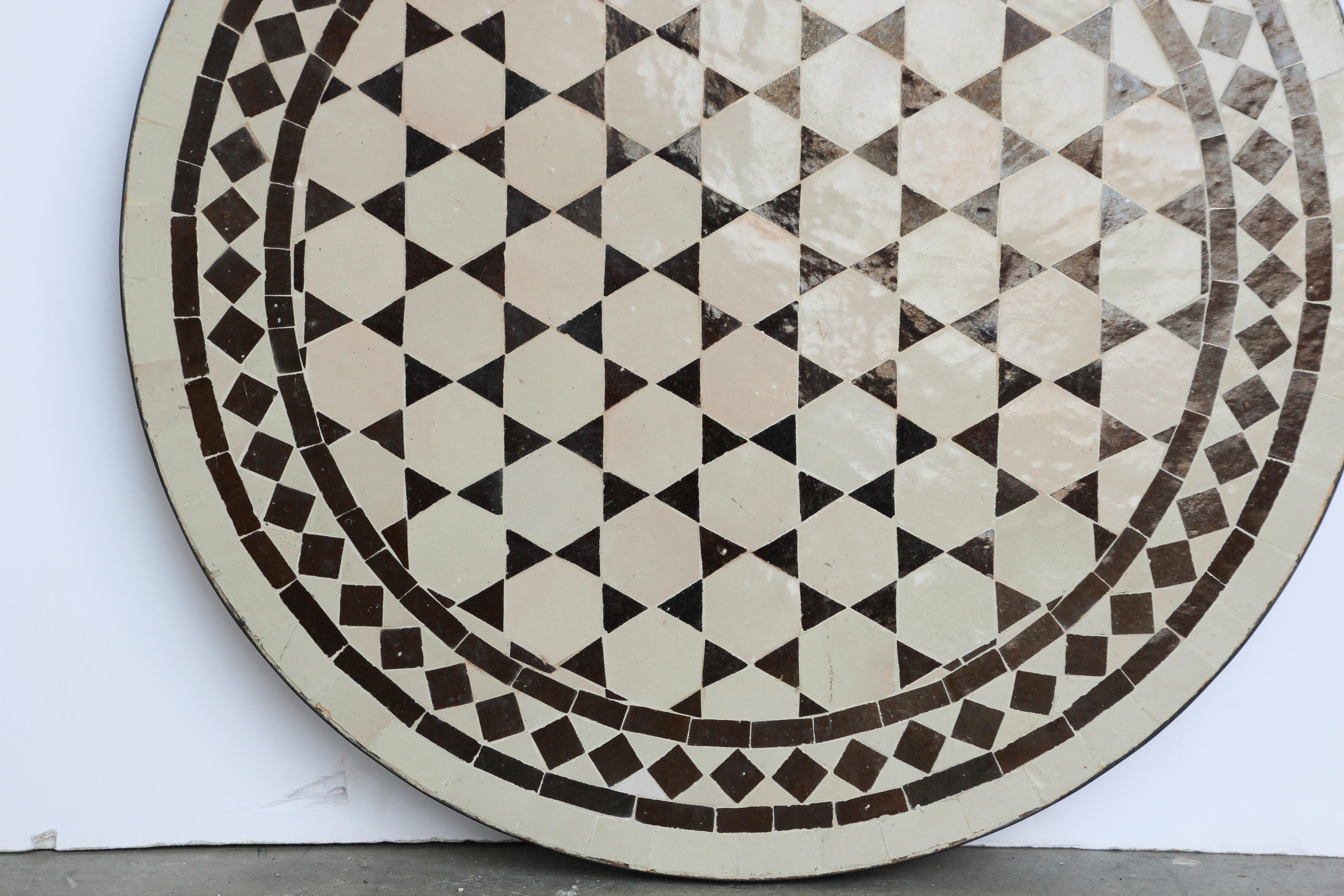 Moroccan Fez Mosaic Bistro Table 1