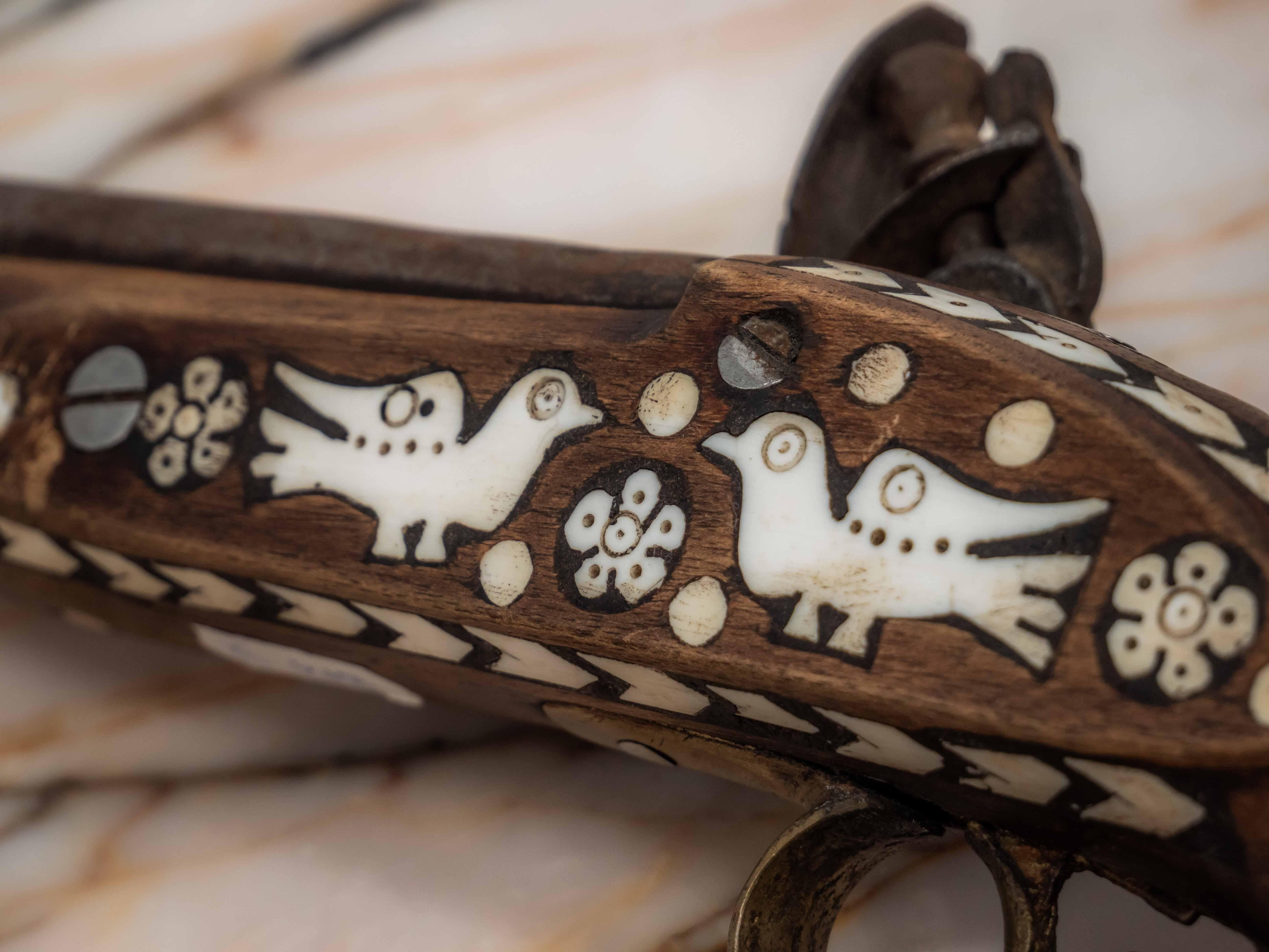 Moroccan flintlock pistol from the 19th century 3